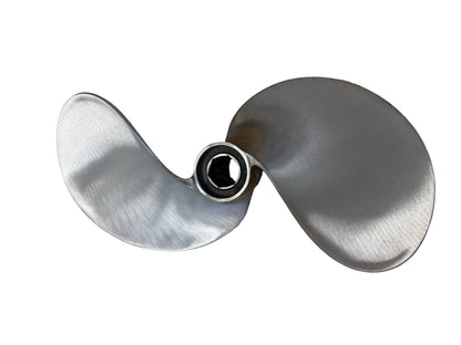 Signature 12 1/4 x 10 Weedless Mud Prop 1 Inch Hex