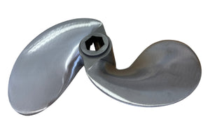 Signature 12 1/4 x 10 Weedless Mud Prop 1 Inch Hex